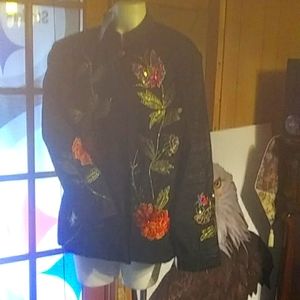 A beautiful embroidered jacket.